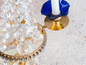 Image chandelier en crystal