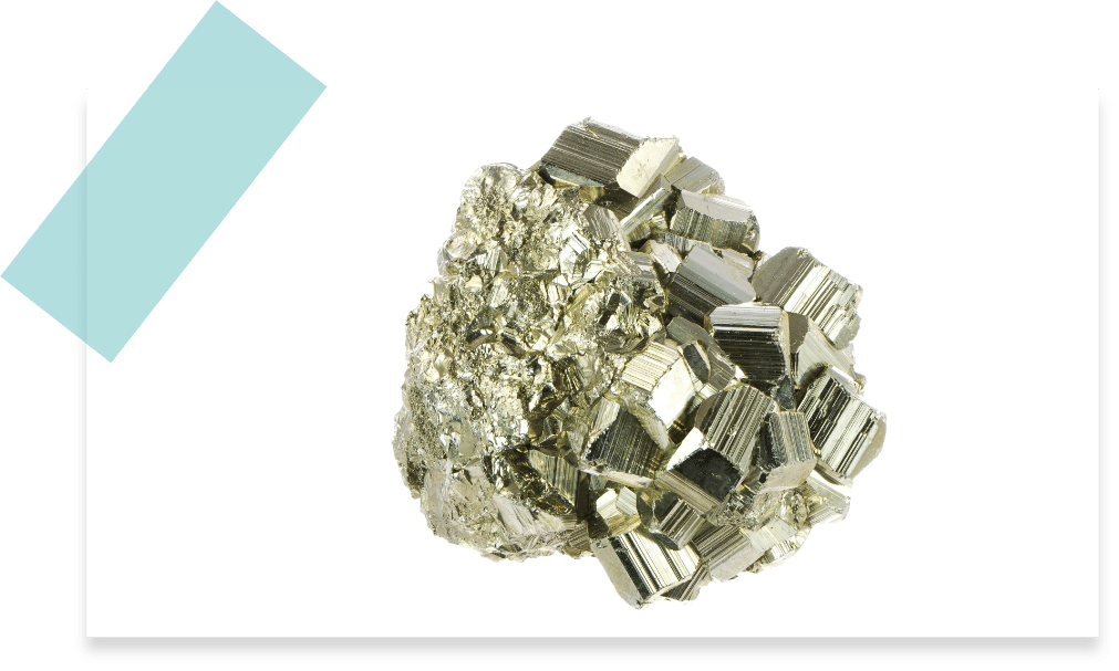 Pyrite = métallique