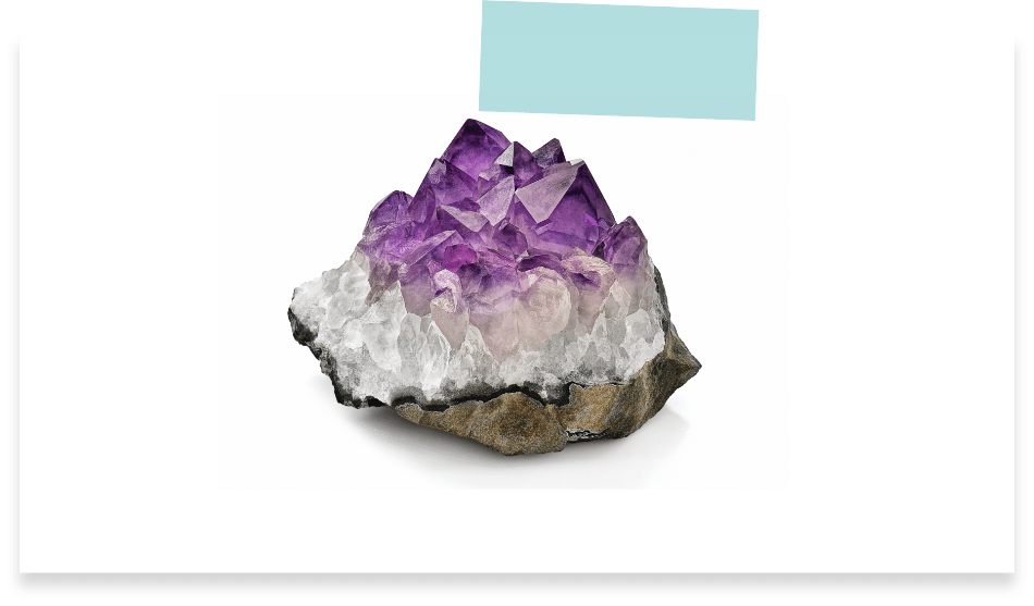 Quartz, variété améthyste
