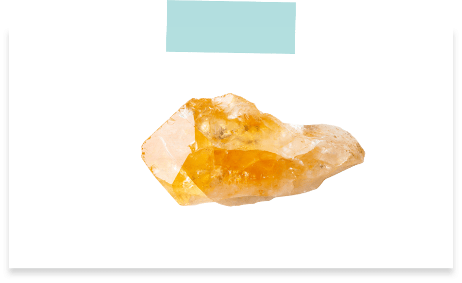 Quartz, variété citrine
