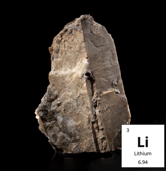 Spodumène - LiAlSi2O6