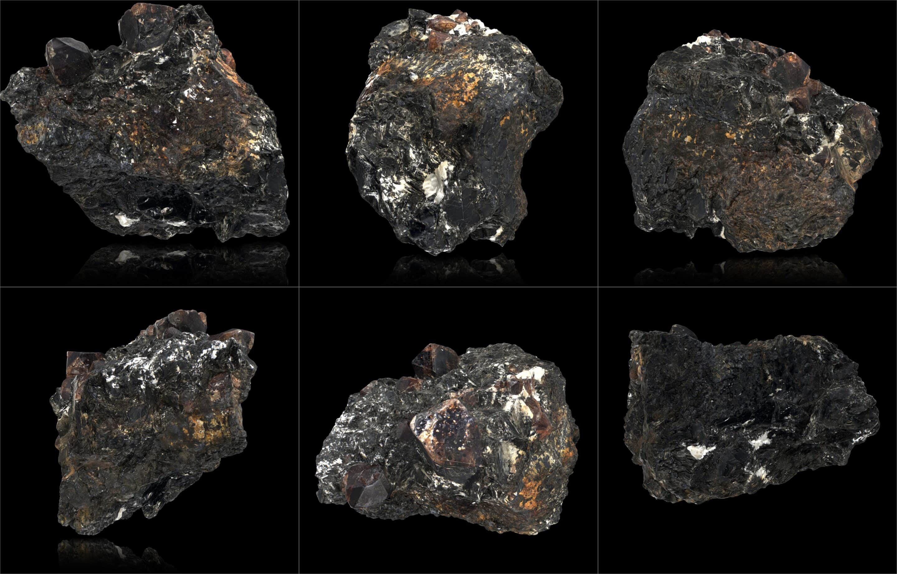 Les six faces du 3D d'un Zircon