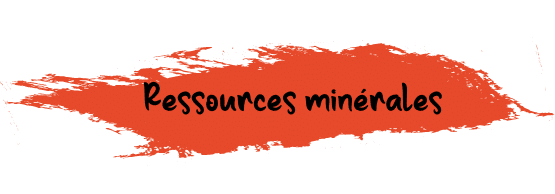 Ressources minérales